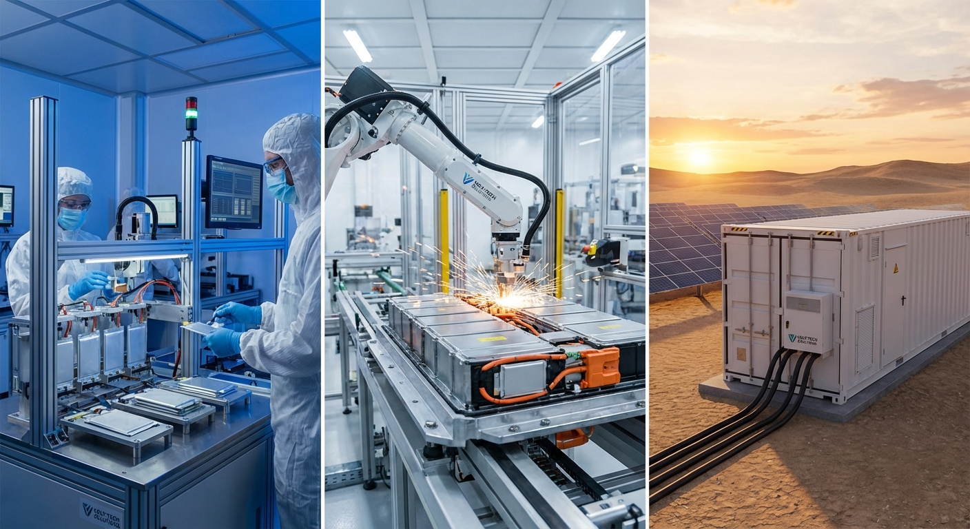 Battery Manufacturing Factory